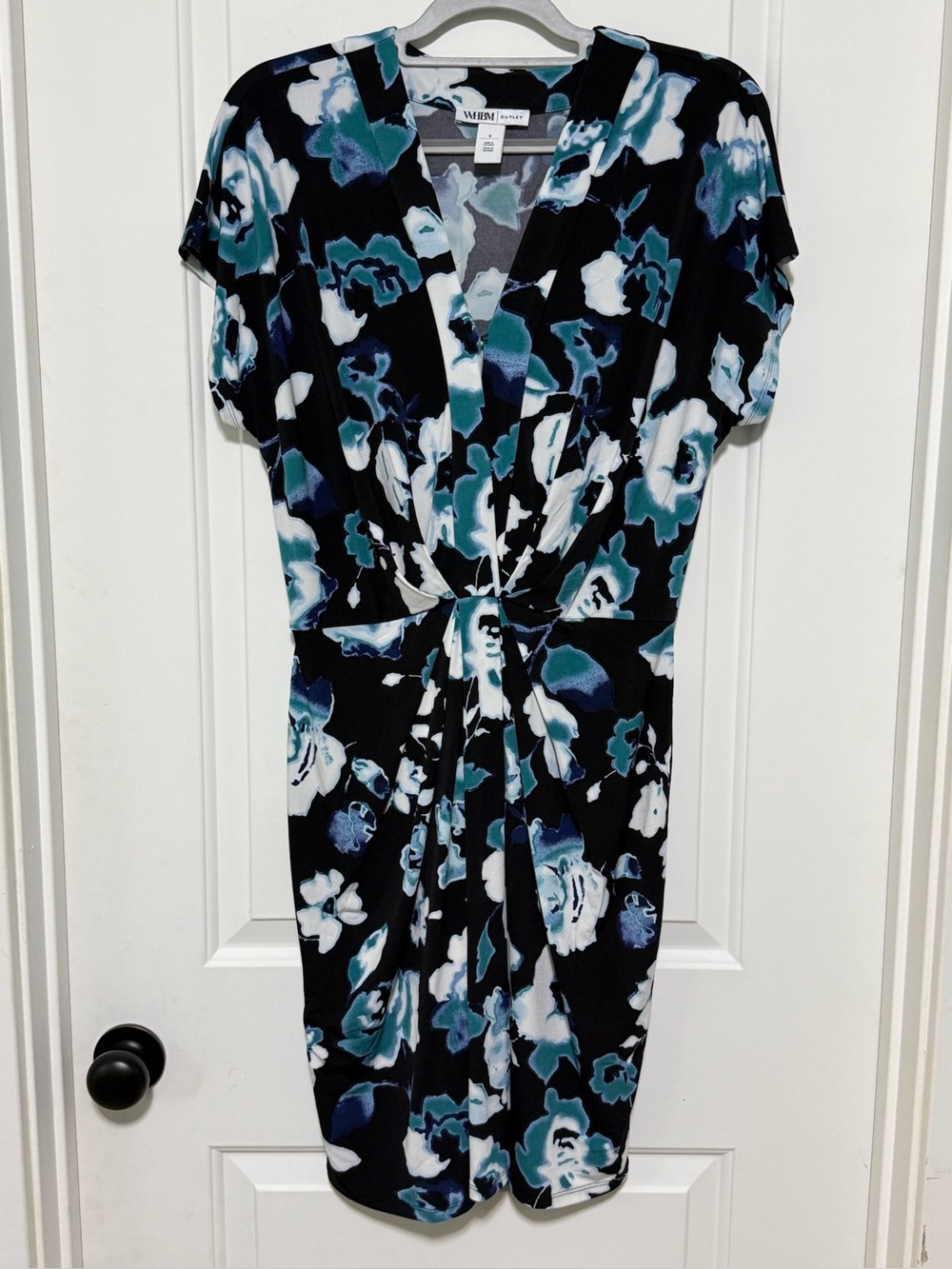 NWOT White House Black Market Floral Faux Wrap Dress